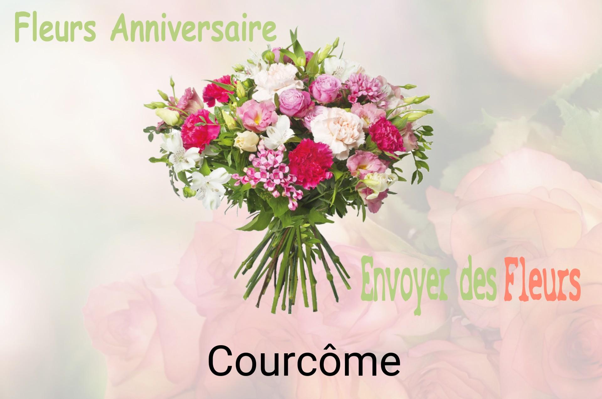 Bouquet de fleurs d’anniversaire livré à Courcôme